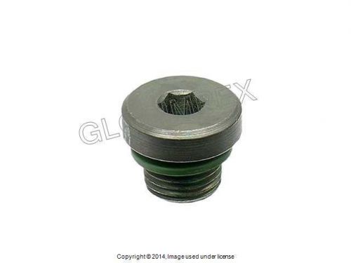 Bmw mini (05-08)auto transmission drain plug w/seal oem + 1 year warranty