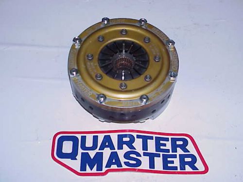 Quartermaster sb ford pro 5.5&#034; triple disc 26 spline clutch &amp; scalloped flywheel