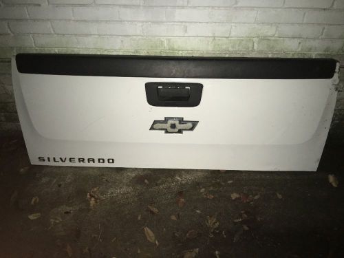 White genuine chevrolet tailgate 07-2014