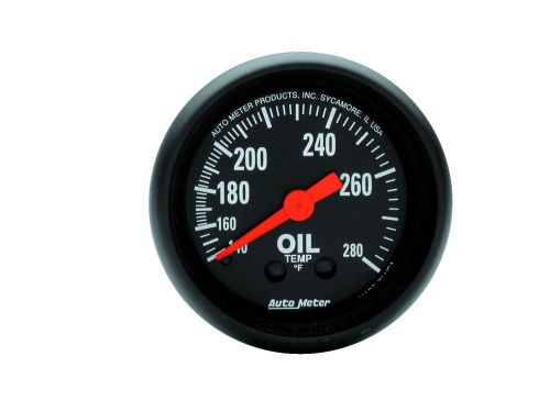 Auto meter 2609 z-series; mechanical oil temperature gauge