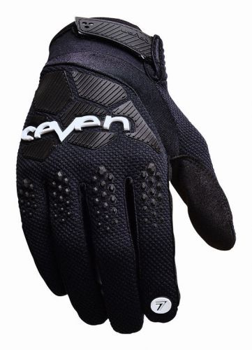 Seven rival youth mx/offroad gloves black ysm