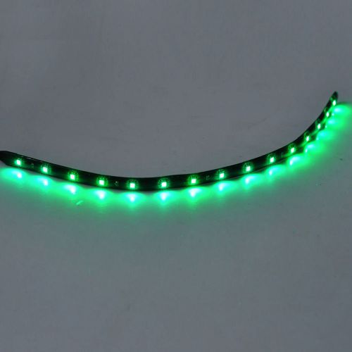 4pcs 1 ft  green led boat light waterproof 12v bow trailer navigation