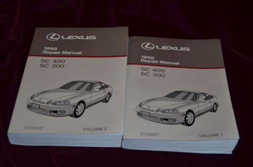 1998 lexus sc 300/400 repair manual