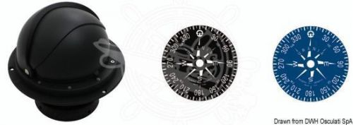 Riviera boat marine high speed compass 4&#034; 100mm black