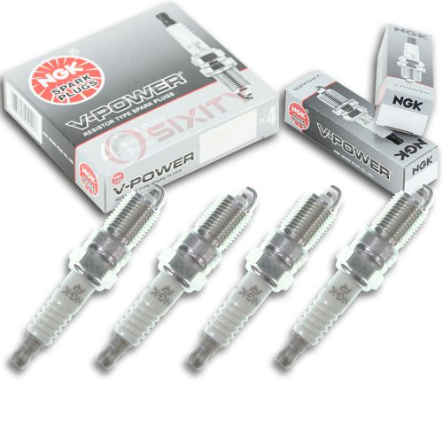 4pcs 2005 crusader 5.0l mp ngk v-power spark plugs 275 hp gm v8 kit set ct