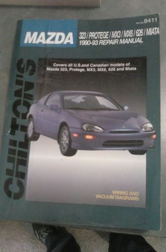 Mazda chiltons manual