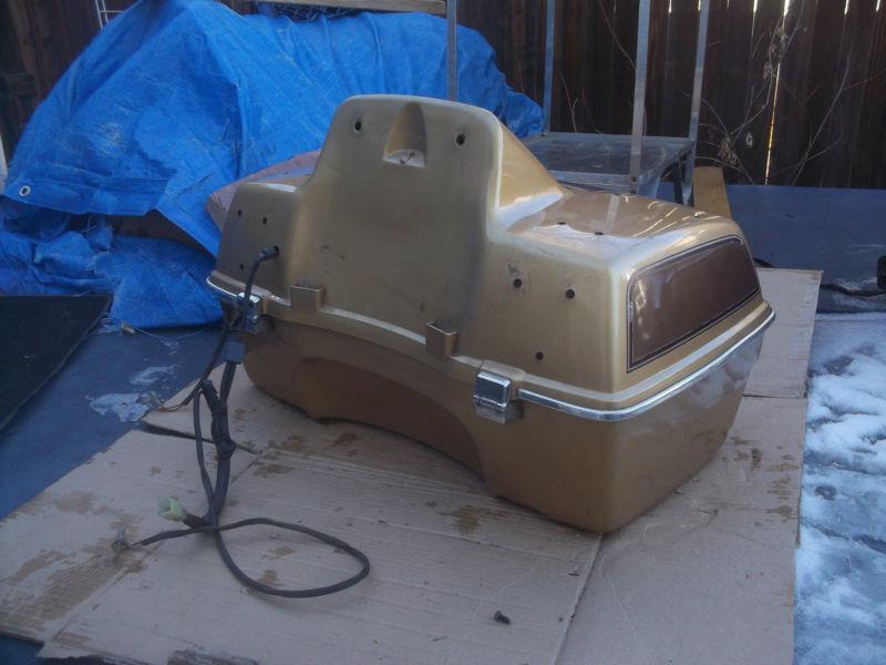 1985 honda gl 1200 trunk body gl1200 limited edition goldwing trunk plastic box 