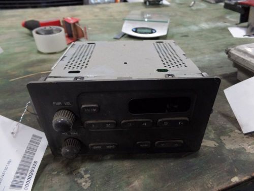 03 04 05 06 07 gmc savana 2500 van audio stereo am fm radio player unit