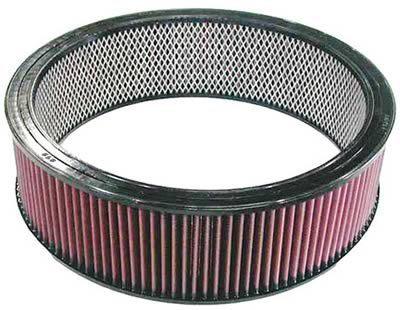 K&n e-1065 air filter element filtercharger round cotton gauze red gm/isuzu ea