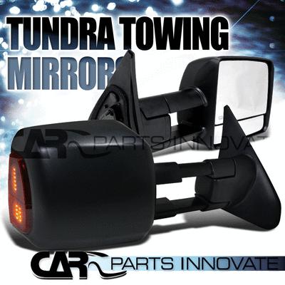 Toyota 07-13 tundra towing side mirrors power heated+led signal