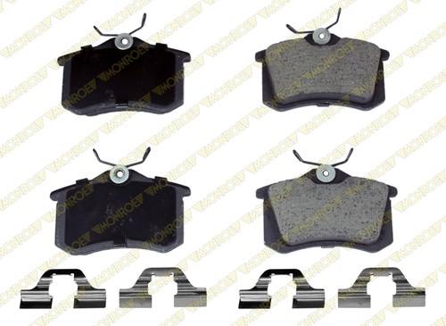 Monroe gx1017a brake pad or shoe, rear-monroe prosolution ceramic brake pads