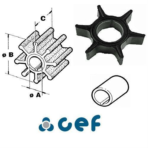 Mariner suzuki cef impeller 500312  17461-95201  47-20268  47-65959  47-89983