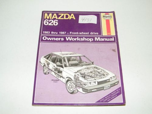 Haynes 1983 1984 1985 1986 1987 mazda 626 repair manual service manual