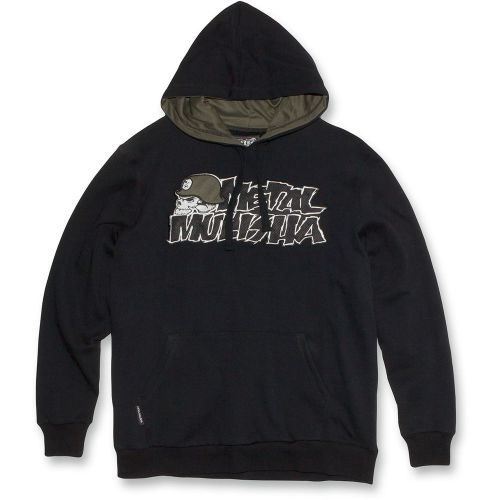 Metal mulisha the og mens pullover hoody black lg