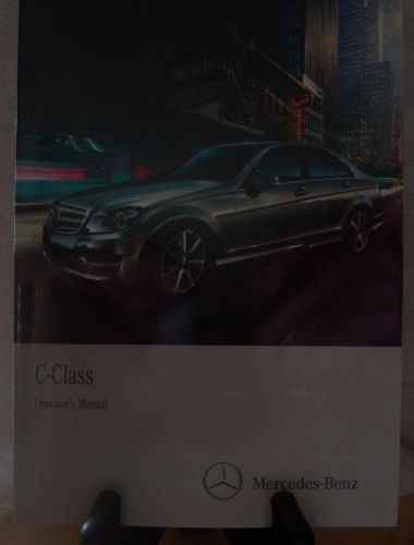 2013 mercedes-benz  c-class owner&#039;s manual