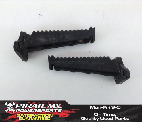 Suzuki ltz400 z400 footpegs foot pegs 400 kfx dvx 03 #128