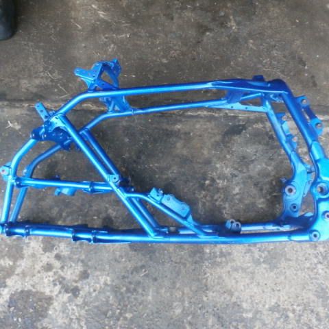 Yamaha yfz450 yfz 450 frame chassis xc mx tt blue