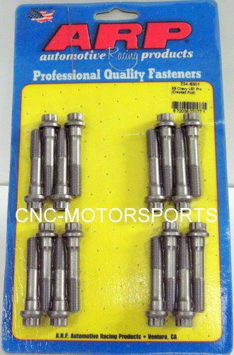 Arp rod bolt kit 234-6301 sb chevy gen iii/ls series except ls7