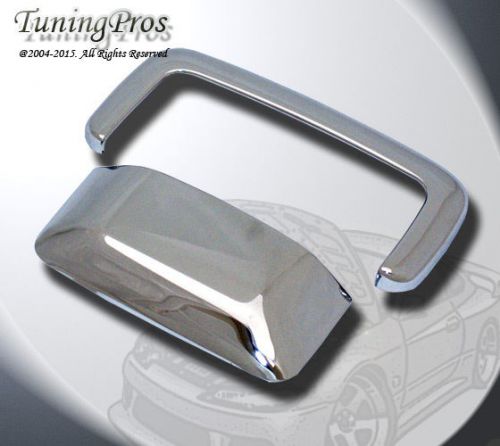 2000-06 chevrolet chevy suburban 1500 2500 tailgate chrome 2pc set handle cover