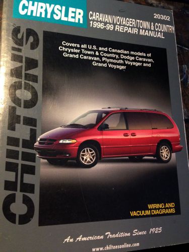 Chilton&#039;s chrysler caravan voyager town and country 1996-99 repair manual