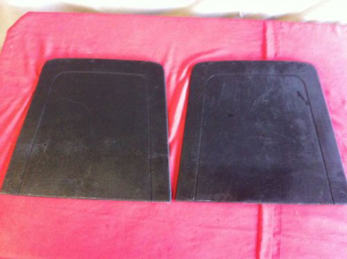 69 70 mustang &amp; cougar seat back covers originals in black