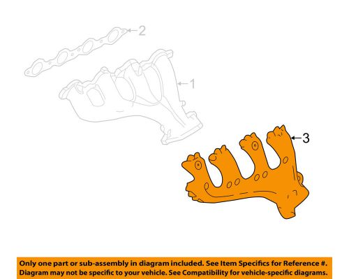 Gm oem manifold-exhaust-heat shield left 12562243