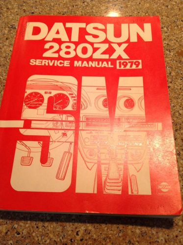 1979 datsun 280zx all s130 series models service manual_nissan original!