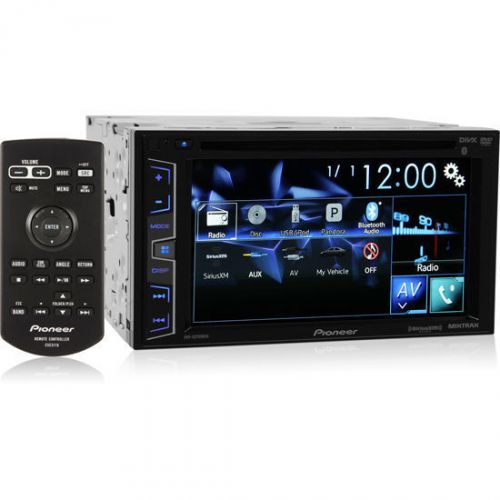 Pioneer avh-x2700bs double din bluetooth dvd xm ready car stereo w/ 6.2&#034; screen