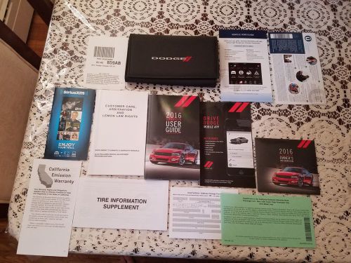 2016 dodge charger  owners manual