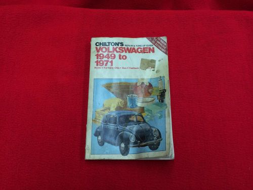 Vintage volkswagen bus samba/ transporter/ type 2/ beetle  owners manual parts