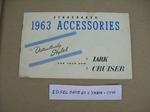 1963 studebaker lark accessory catalog