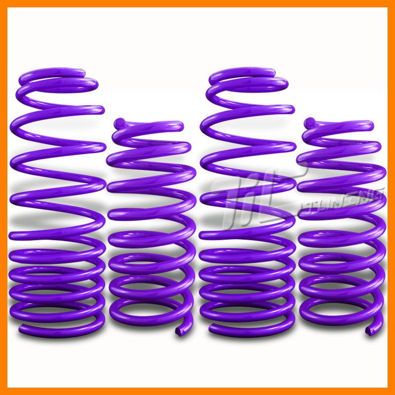 98-02 honda accord l4 jdm purple suspension lowering coil springs set cg1 cg2