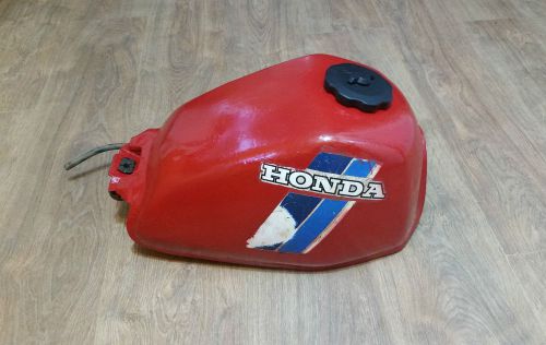 Honda atc 200es 200m 200e gas fuel tank petrol, 200e with petcock, cap &amp; damper