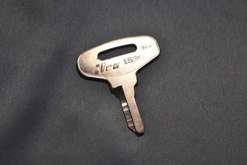 Ilco 1539 nickel plated brass keyblank for various yard equipment