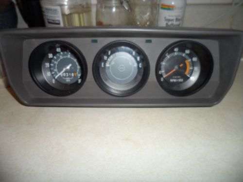 Classic mini cooper 3 clock dash