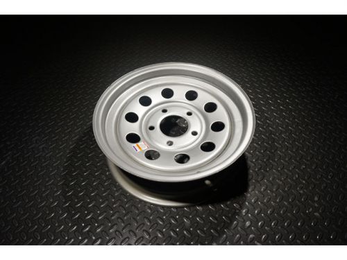 15 trailer wheel - silver mod - 5x4.5