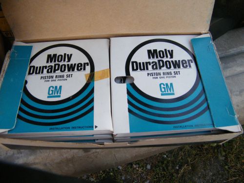 Gm 62-64 chevrolet impala nova 230 6 cylinder nos gm moly ring set 3892346 nos