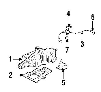 Chevrolet\buick\pontiac 24503911 genuine oem supercharger gasket