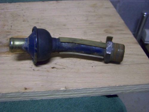 1972-79 ford 400 oem intake mount air pump check valve-supply-tube