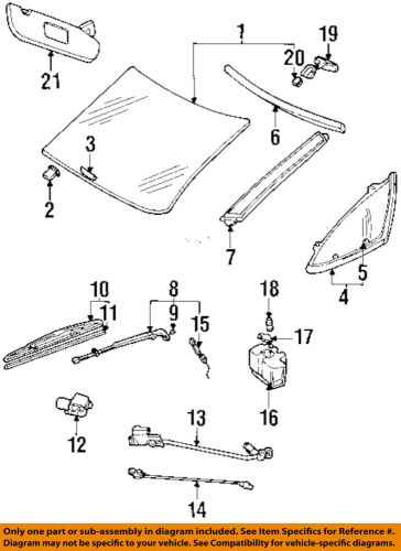 Gm oem front-wiper motor 12463019