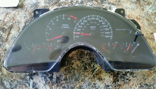 1999-2002 camaro v8 155mph cluster 128k