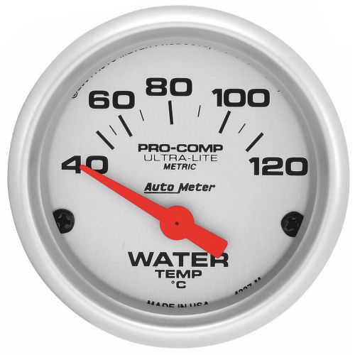 Autometer 4337-m ultra-lite electric water temperature gauge