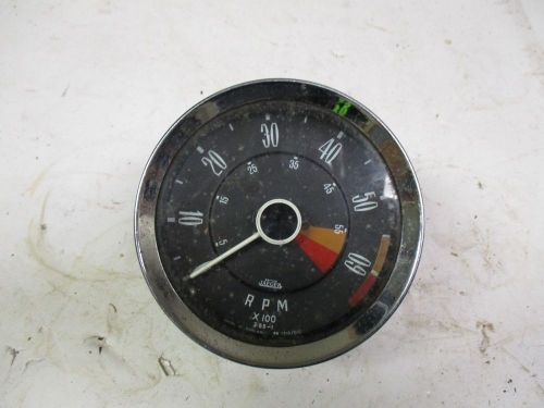 Vintage tachometer british jaeger 4 inch