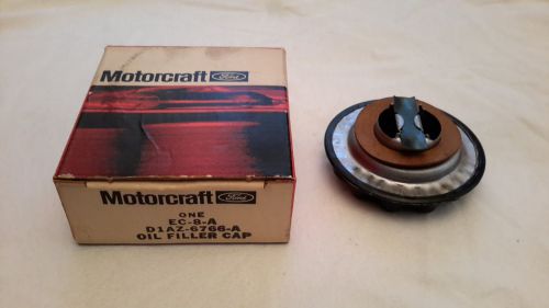 Vintage 1970&#039;s nos ford mustang motorcraft oil filler cap d1az-6766-a ec-8-a