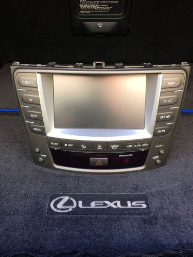 2006-2009 lexus is250/is350 gps navigation/dvd