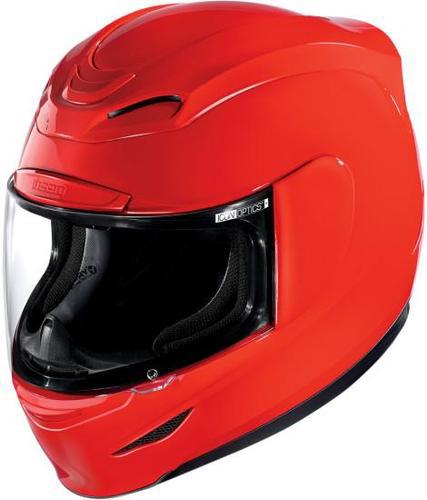 Icon airmada motorcycle helmet red size xxx-large