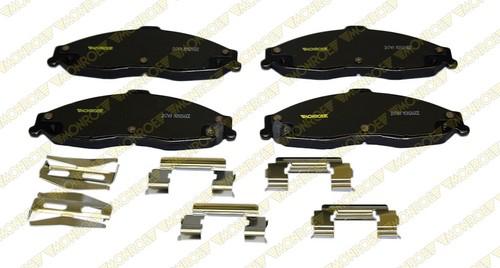 Monroe dx749 brake pad or shoe, front-monroe dynamics brake pad