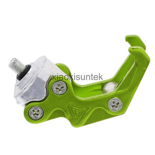 Green motorcycle universal handlebar luggage helmet hanger hook new