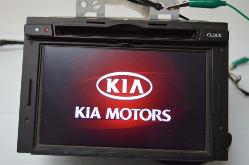 11 12 13 kia optima radio information display navigation (for parts) u34#006