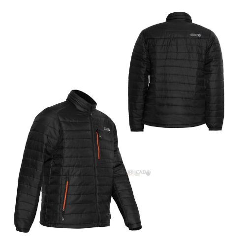 Snowmobile ckx fusion liner jacket black/orange men large snow winter coat